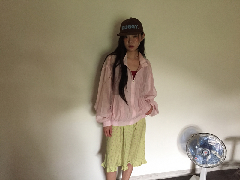 Merry Flower Frill Skirt (2color)