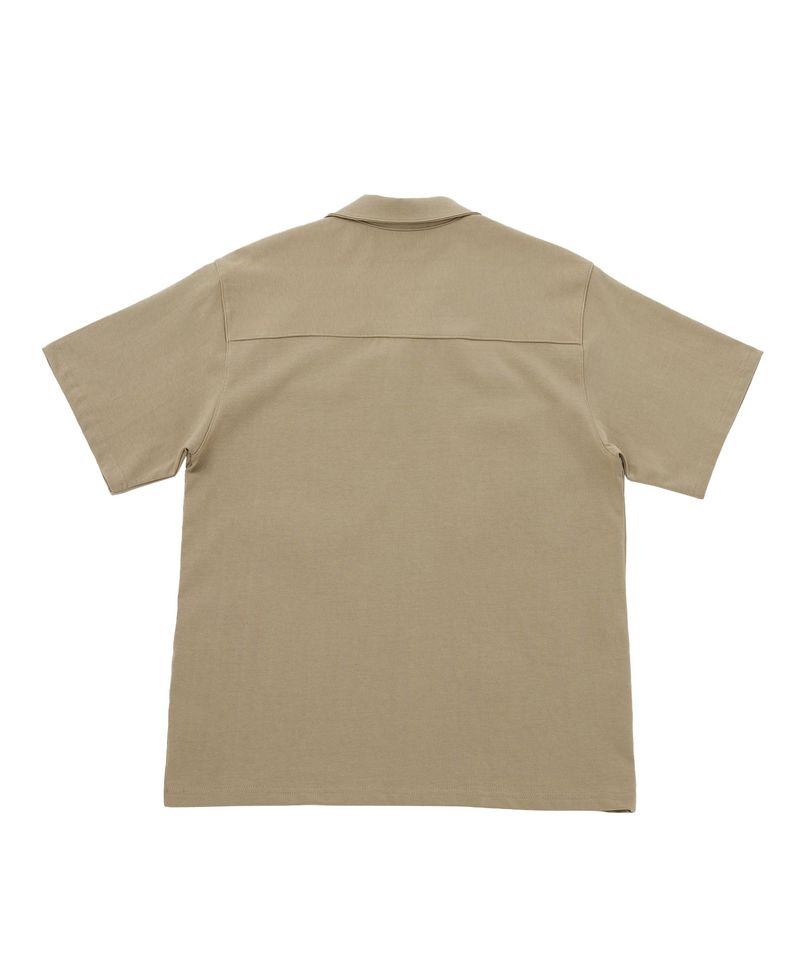 N-BT POCKET 1/2 COLLAR-TEE (Beige)