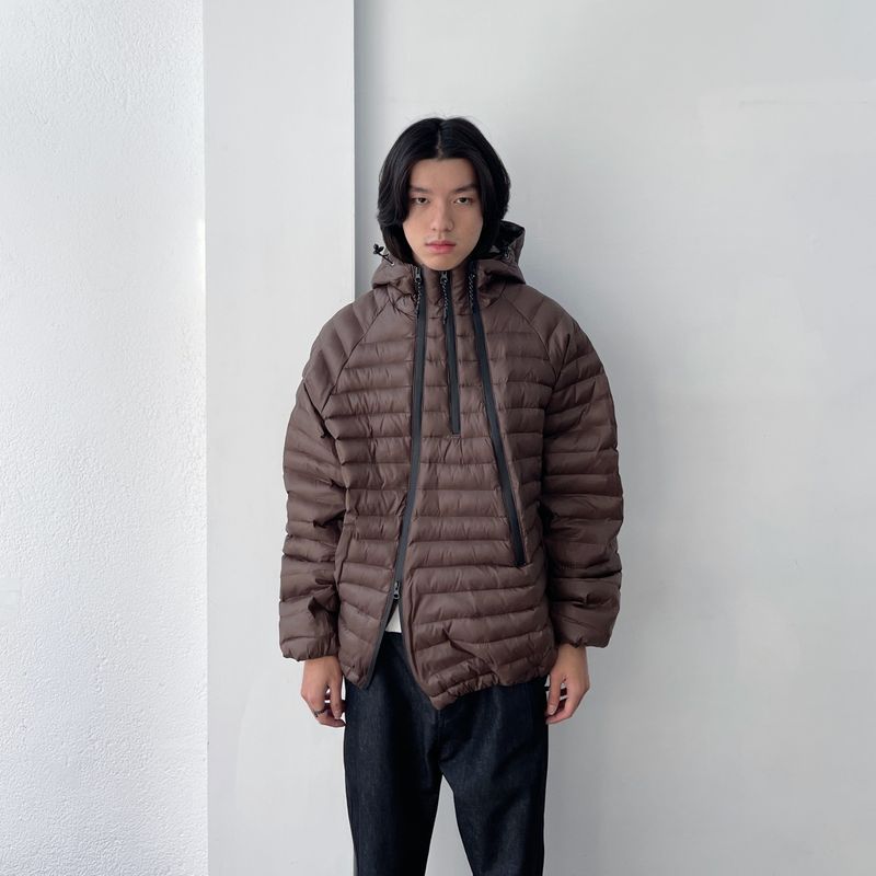 FADE MEET（フェードミート）の「Layered Zip Down Jacket（Jackets/Outerwear）」