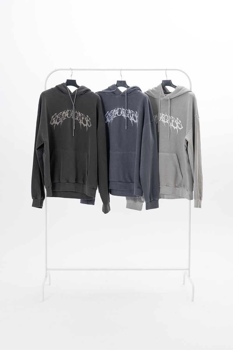 Flame Lettering Pigment Hood