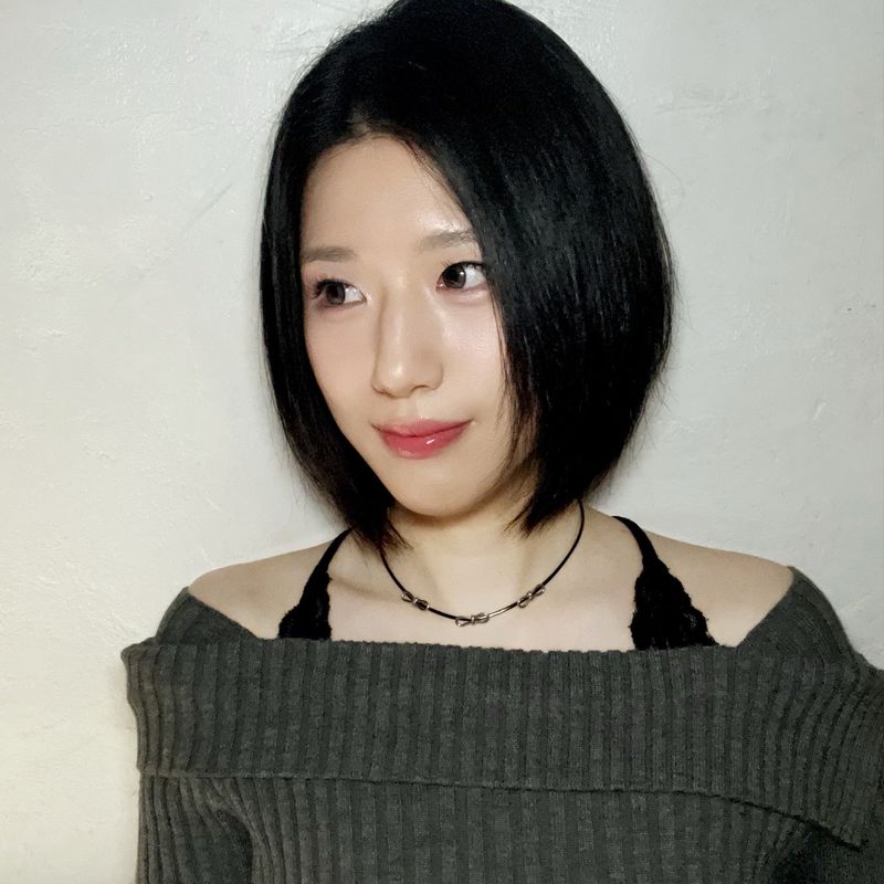 3-ribbon mini Choker