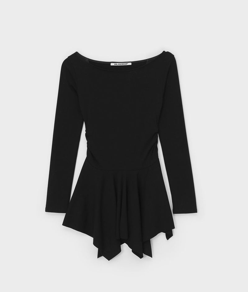 [MADE] Perry El Boat Neck Mini Dress