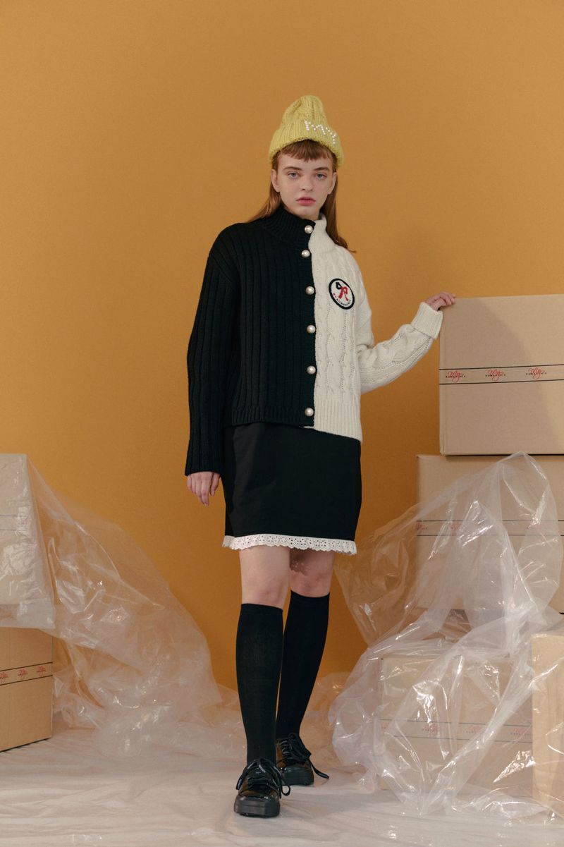 ROMANCHIC（ロマンシック）の「ツーブロックカーディガン（）」