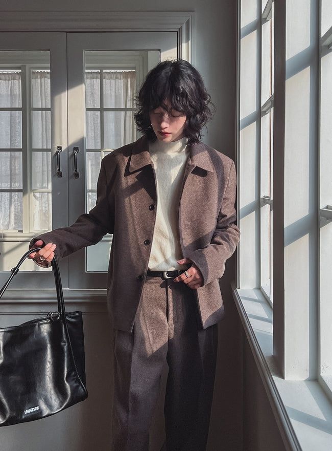 Etsi Wool Crop Jacket