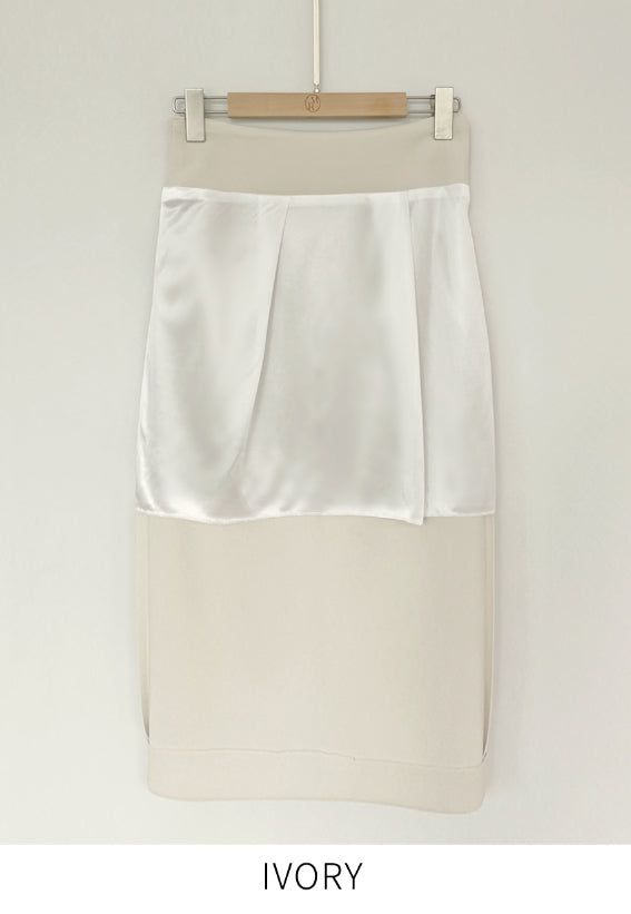 Teru Slit H-Line Skirt