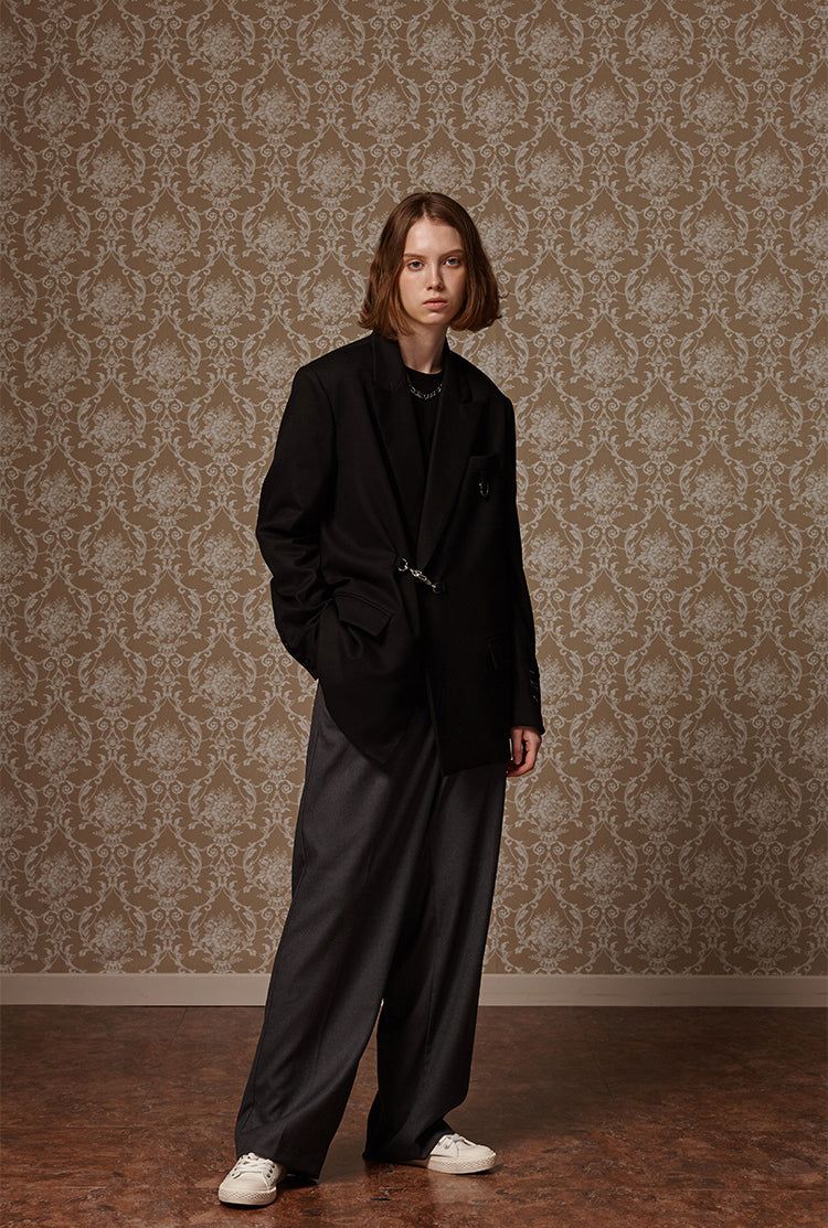 Buckle suit jacket