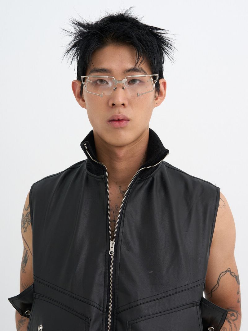 Ghost In The Shell TYPE - S Glasses (Clear Glasses)