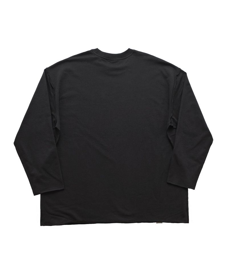 ヴィンテージ P. ダイイングカットアウトボックスTシャツ (Black)