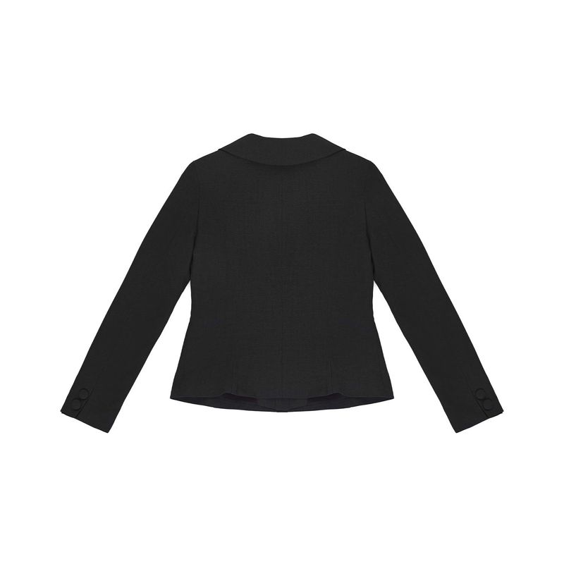 FIRST LOVE RIBBON JACKET - BLACK