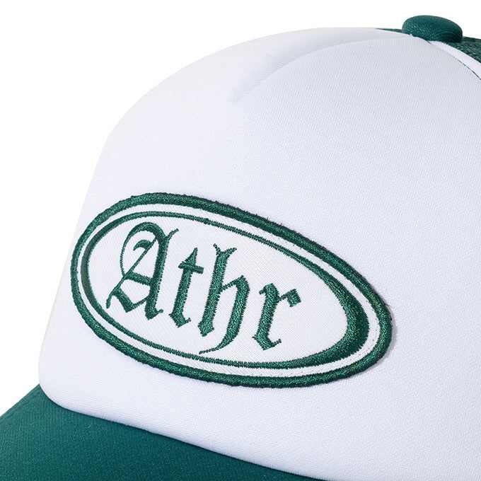 GREEN ATHR TRUCKER CAP