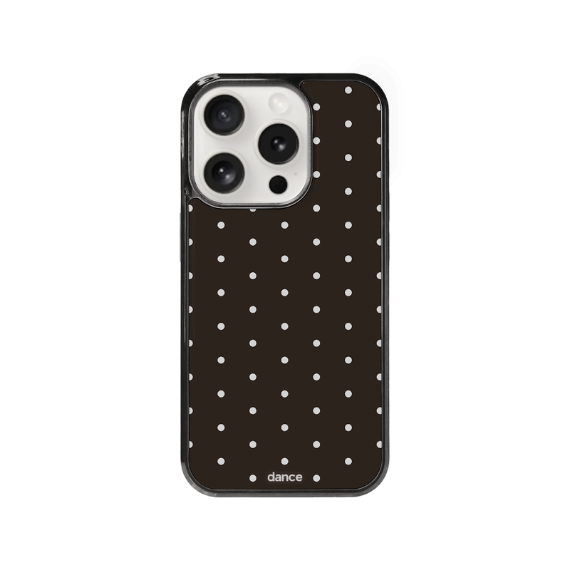 DANCE dot case no. 032 very dark brown ( project _all about circle )