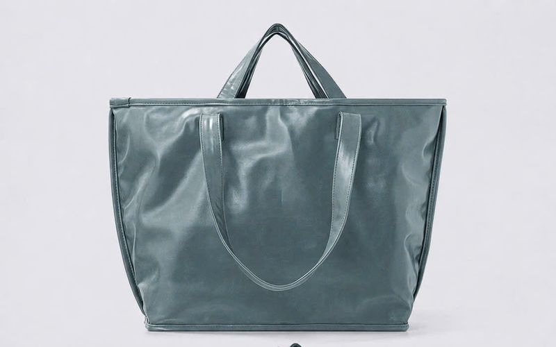  Andiamo Faux Leather Tote Bag