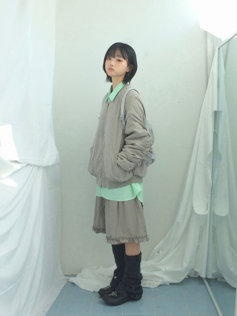 light cotton oversized shirt