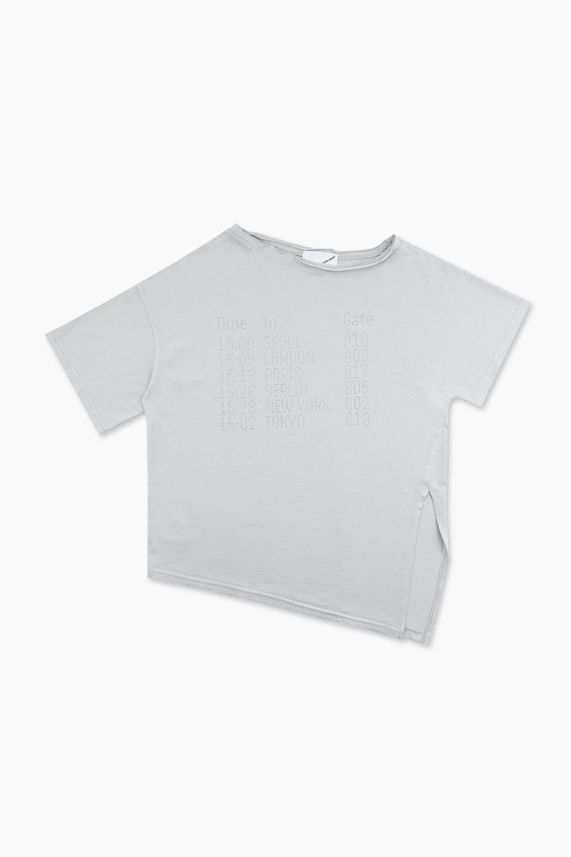 DEPARTURE CUBIC UNBALANCED TOP (GRAY)