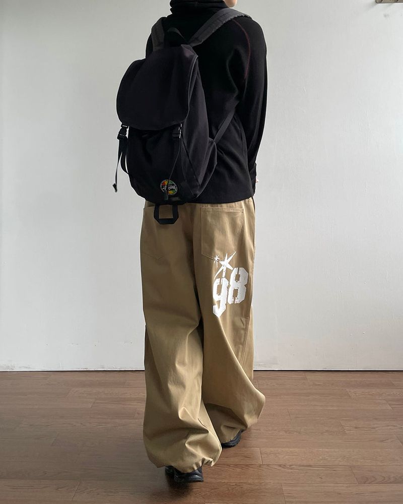 Tork Print Cotton Pants