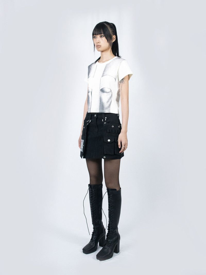 Multipass Cargo MiniSkirt (Black)