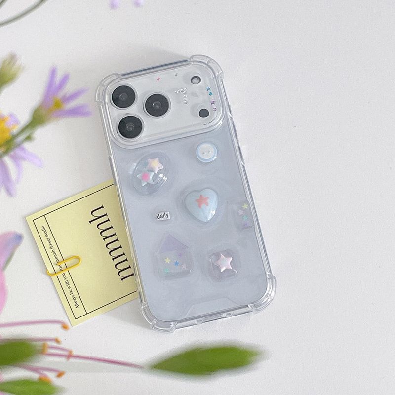 [made]creamy star ver resin phone case 