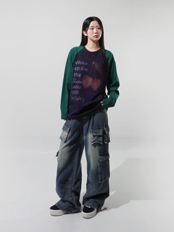 Woke Raglan Overfit T-shirt