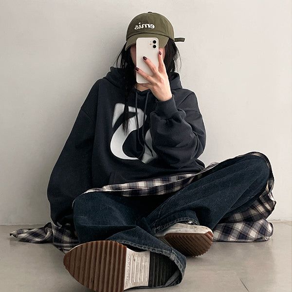 hijjoo（ハイチュー）の「Bendo Alphabet Hood（Tops）」
