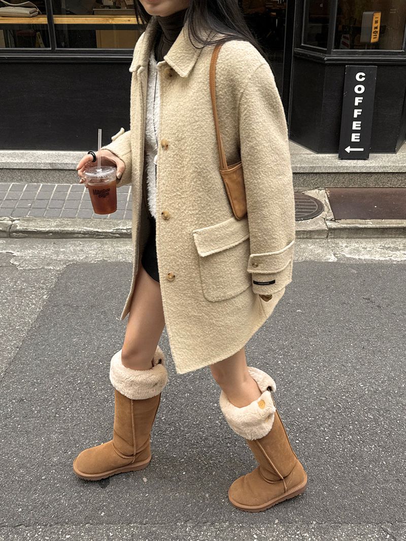 [MADE] BUTTERLIN WOOL ALPACA HANDMADE COAT