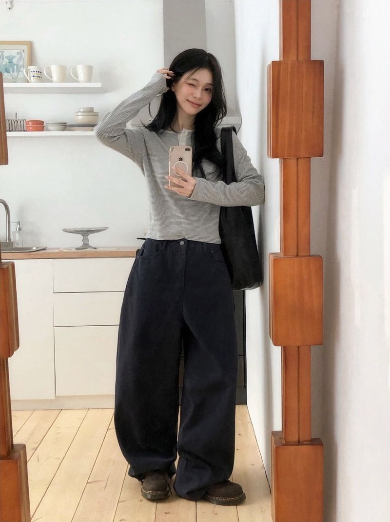Back Flap Pocket Balloon Wide Pants (7color)