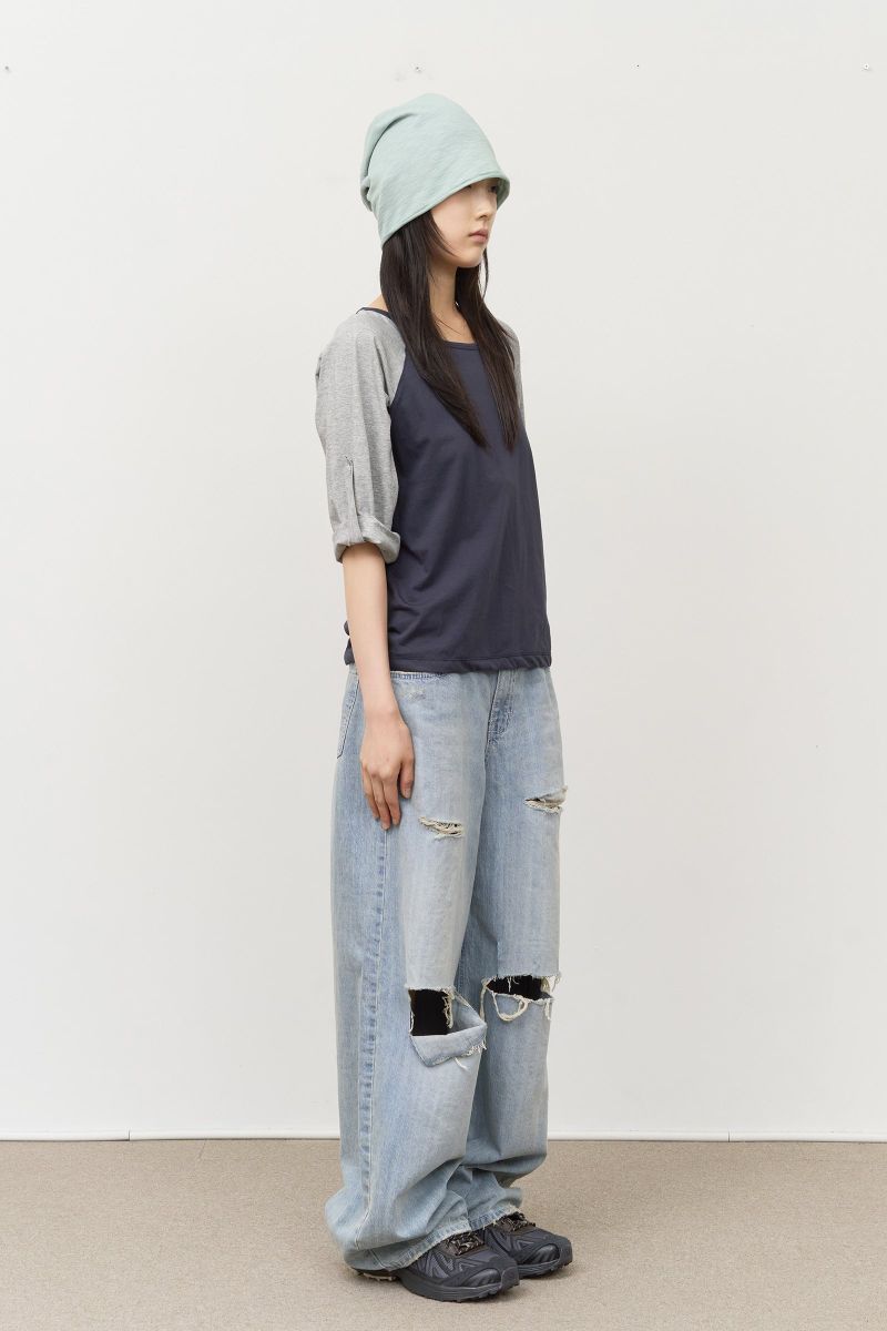 (W) Peter Roll-up Reglan Top