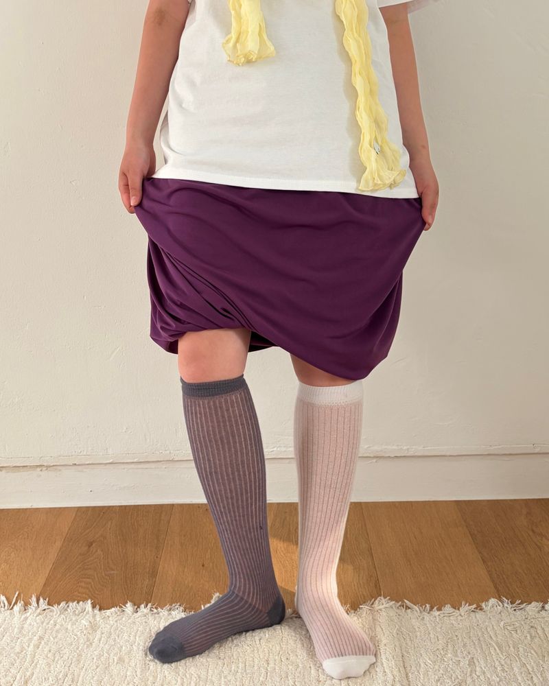 フロー ビビッドスカート (3colors)