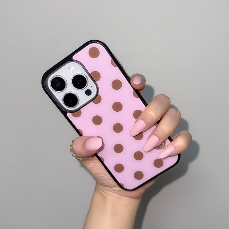 [MADE] m dot. (strawberry caramel) glass bumper iPhone case