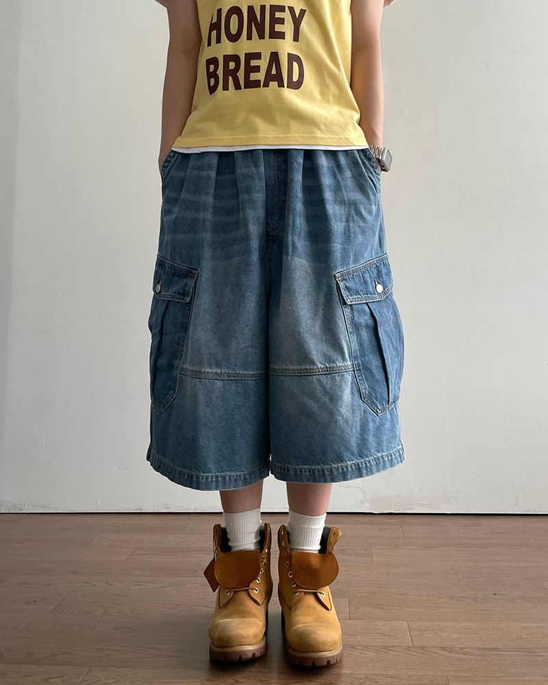IDF（アイディーエフ）の「Marine Bermuda Denim Pants（Pants）」