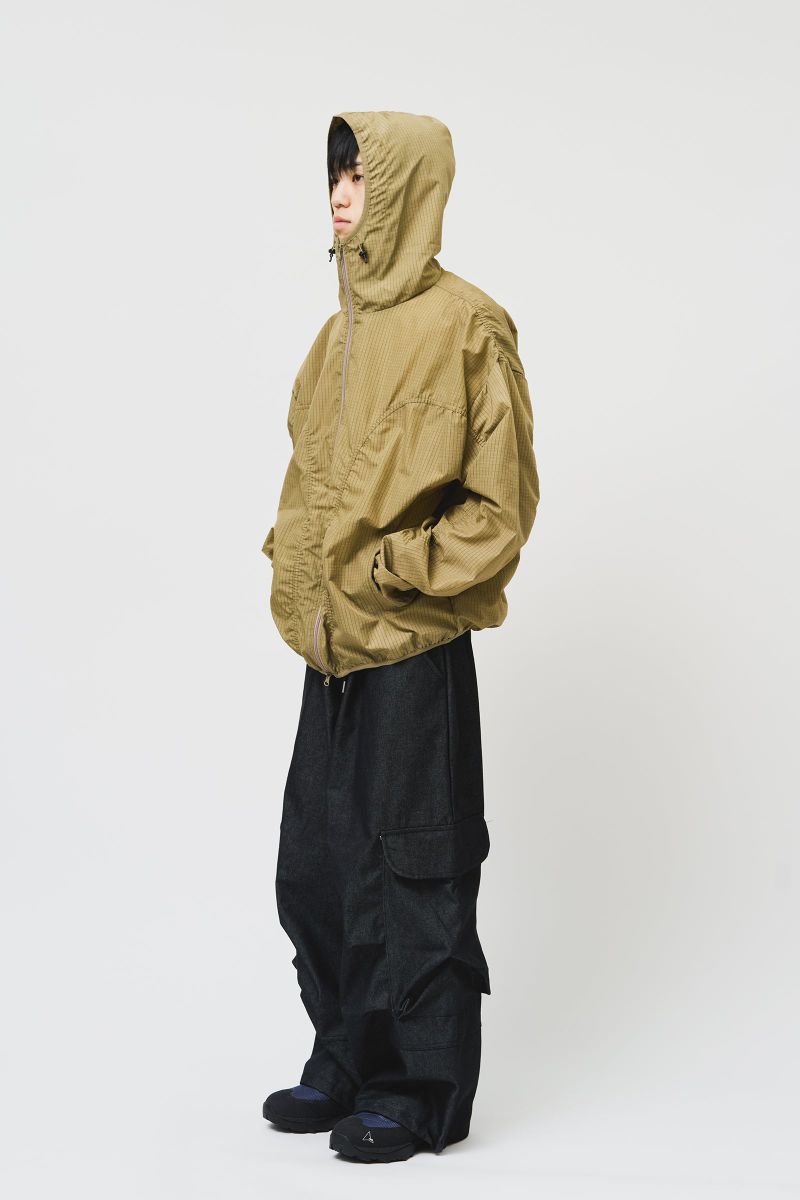Coy Shirring Waterproof Jacket (4color)