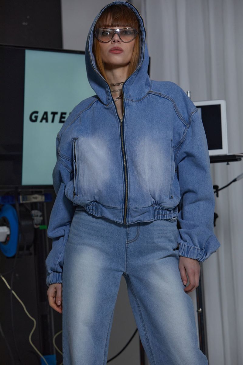ZIPPER HOOD JACKET