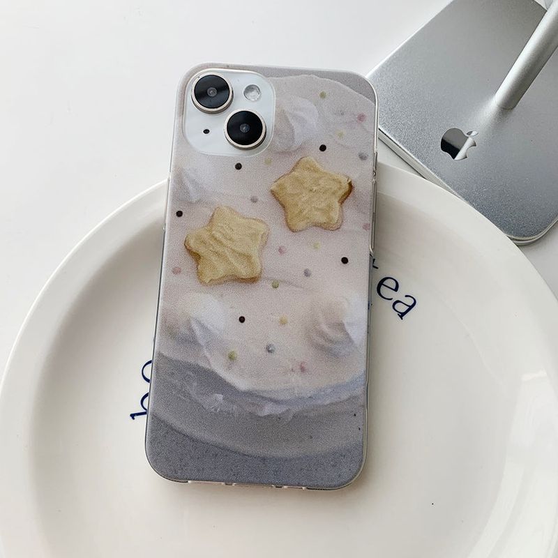 withsome（ウィズサム）の「スタークッキー　ストロベリーケーキスプリンクルフォンケース（スマホグッズ/小物）」