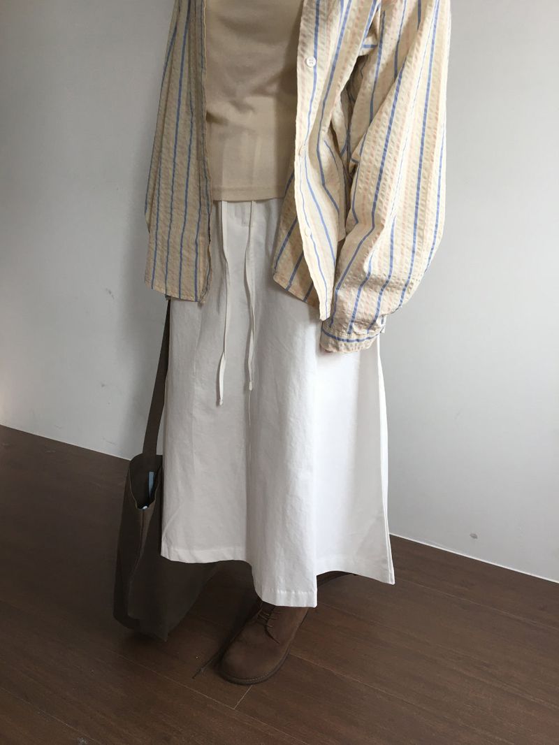 Para string long skirt (2color)