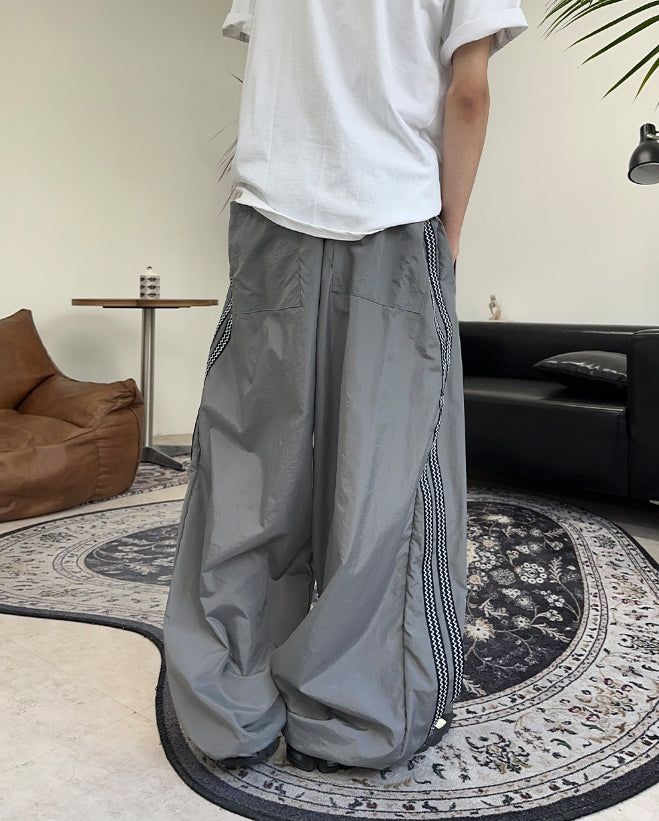 Hera Curve Track Nylon Pants