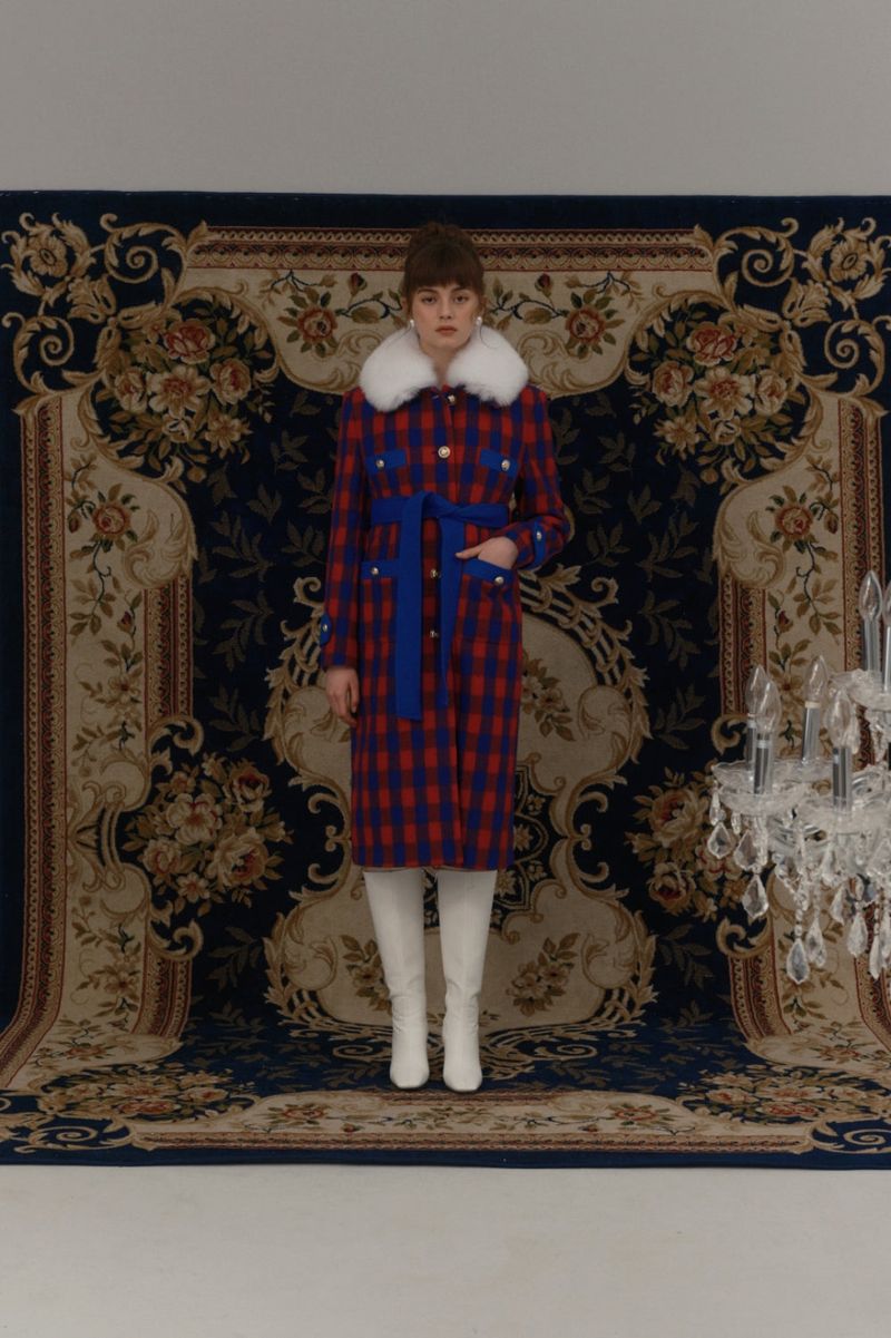 ROMANCHIC(ロマンシック)の「Check coat(Jackets/Outerwear)」