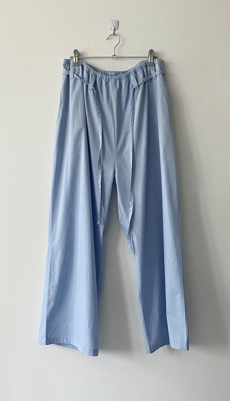 Natural Sleeky string pants