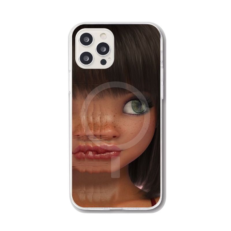 PHONO PHONO(フォノフォノ)の「Freckle Girl Phone Case magsafe(Smartphone Accessories)」