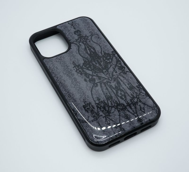 [MADE] lace black epoxy phone case