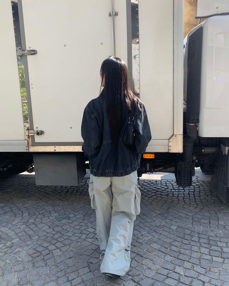Stopper nylon pants