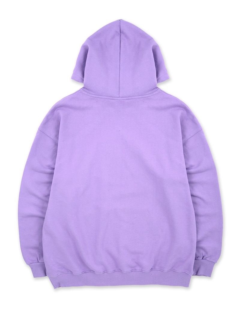 Basic_Logo Hooded Sweatshirt L.PURPLE