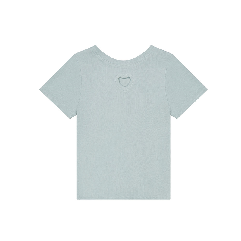 HEART STRING KNIT TOP_MINT