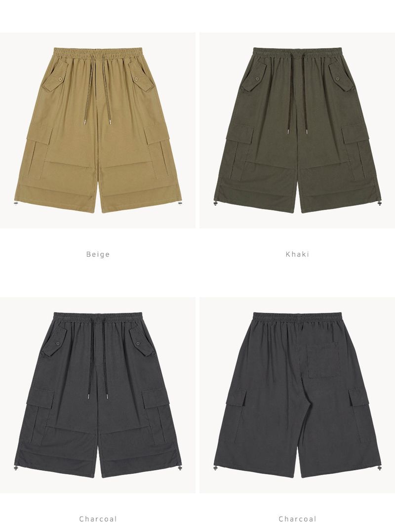 Button Cargo Pants