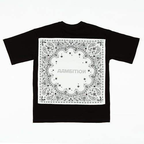 AAMBITION（アアンビション）の「coloring paisley black t-shirt（Tops）」