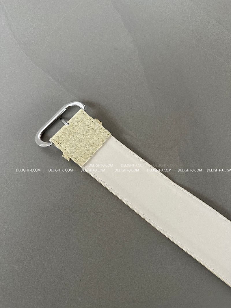 suede wide belt