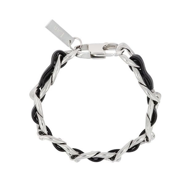 2PLAN（ツープラン）の「[LAN ARCHIVE] Flat Leather Chain Bracelet（Accessories）」