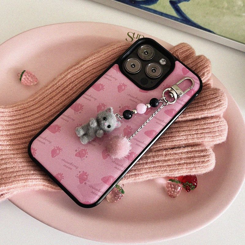 [MADE]Strawberry Moon epoxy case