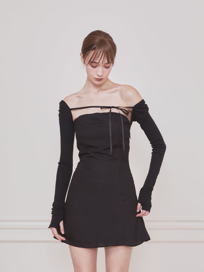Fay bolero dress (Black)