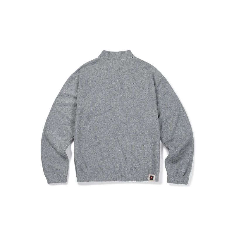 Surface fleece pullover / Gray