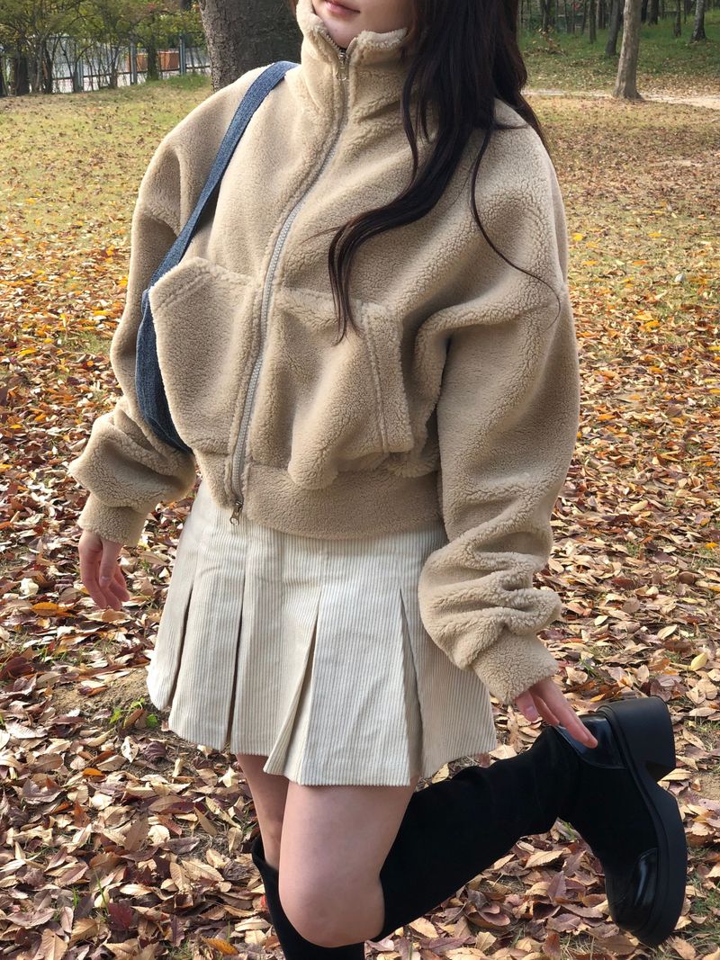 Teddy bear fleece jumper
