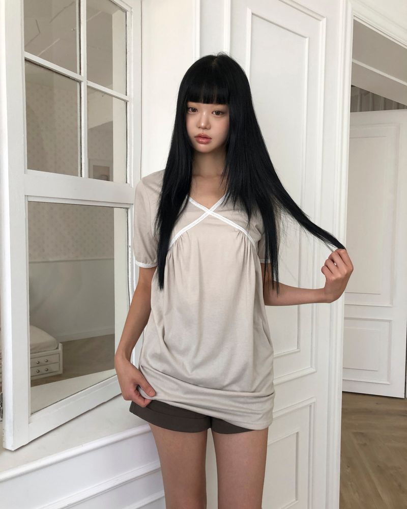 Buten Puff Mini Dress